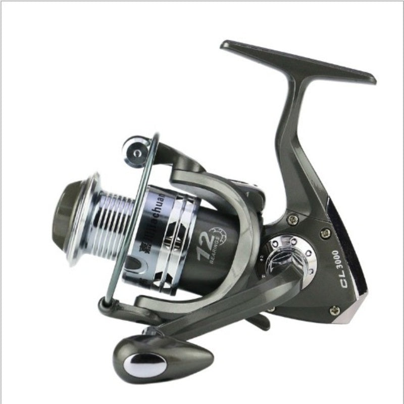 Reel in Your Next Big Catch with the 12-axis Metal Toe Cap Fishing Reel